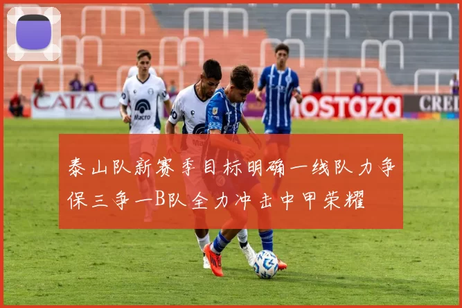 泰山队新赛季目标明确一线队力争保三争一B队全力冲击中甲荣耀